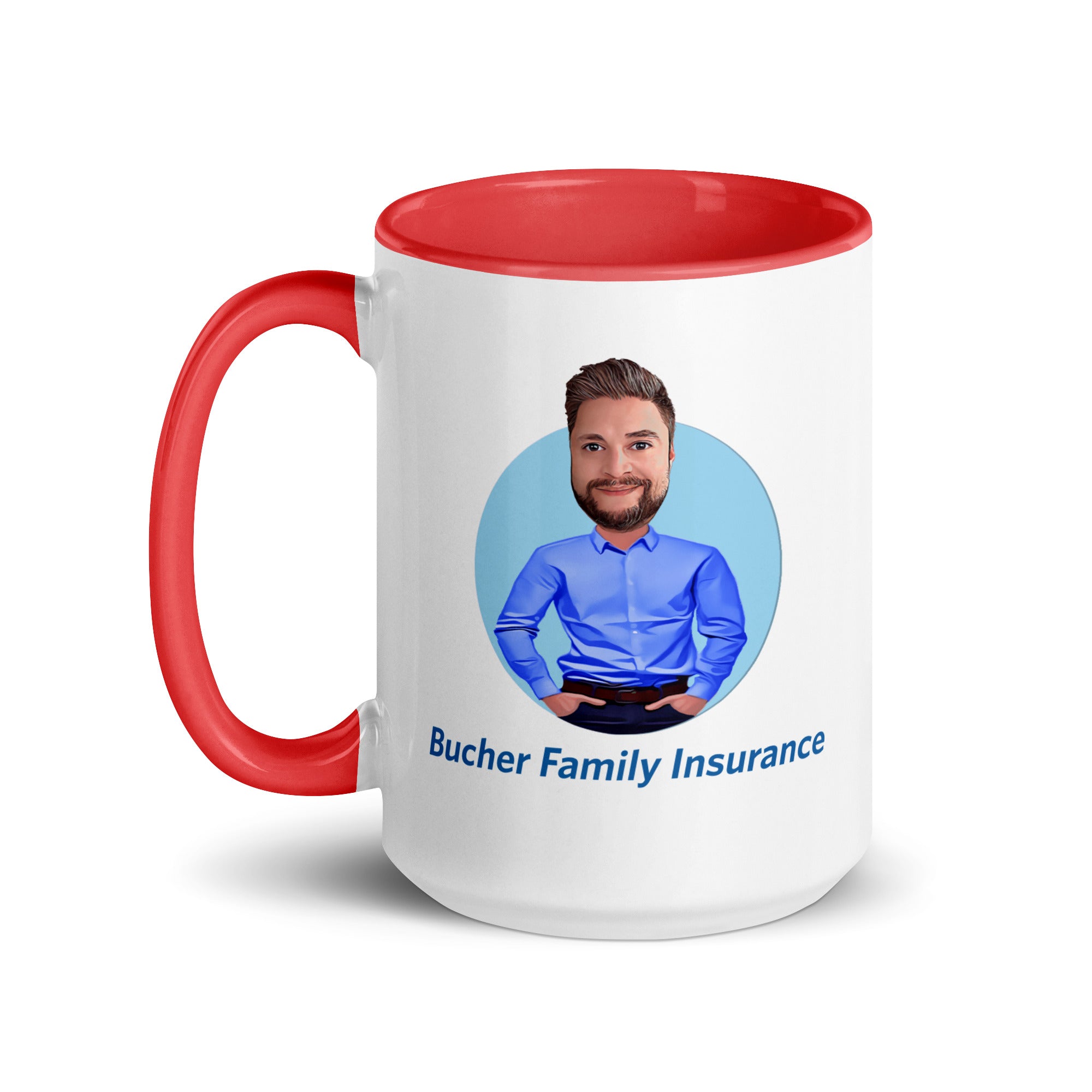 Ben Bucher Mug with Color Inside - Tony