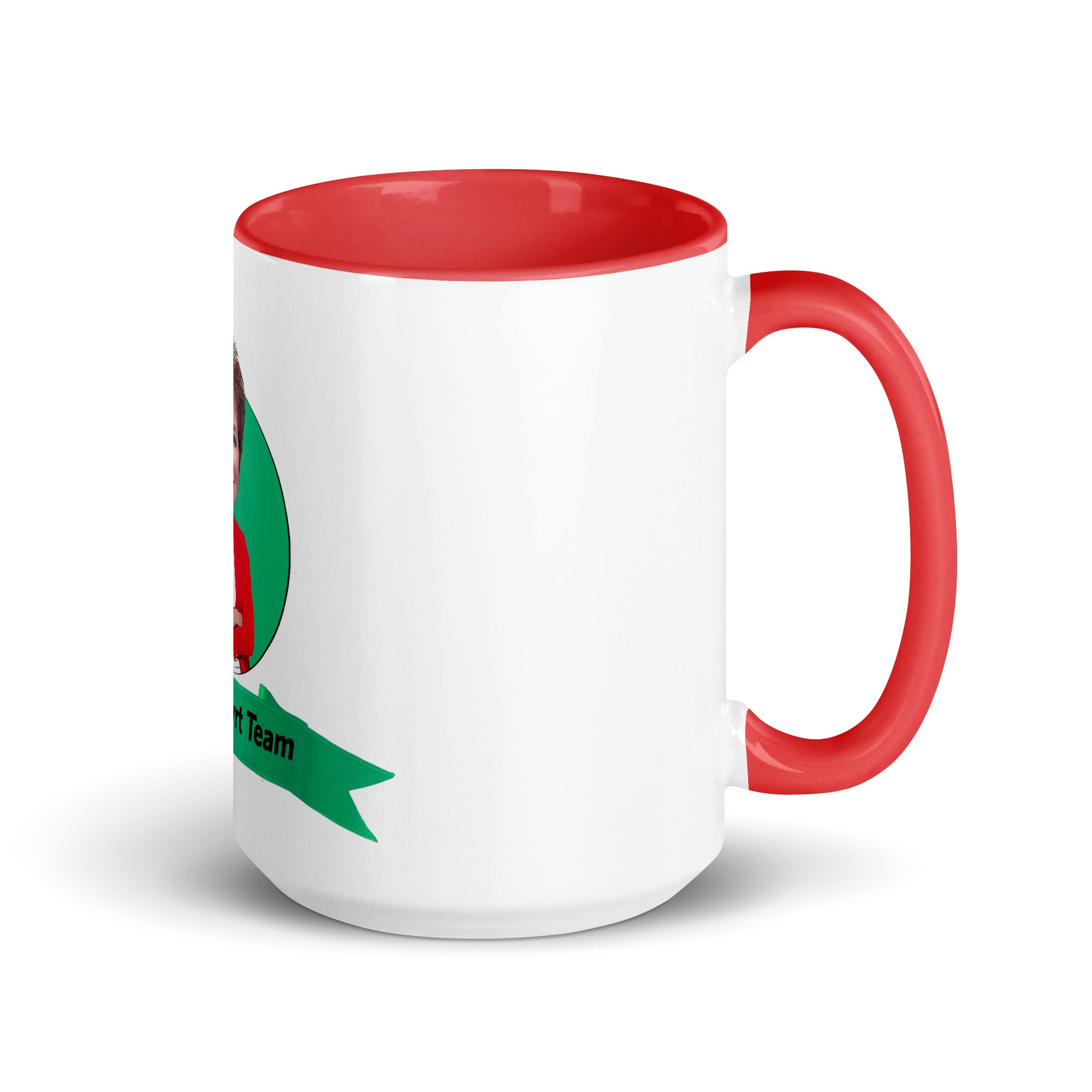 Ted Byrt Agency Mug with Color Inside- Petra