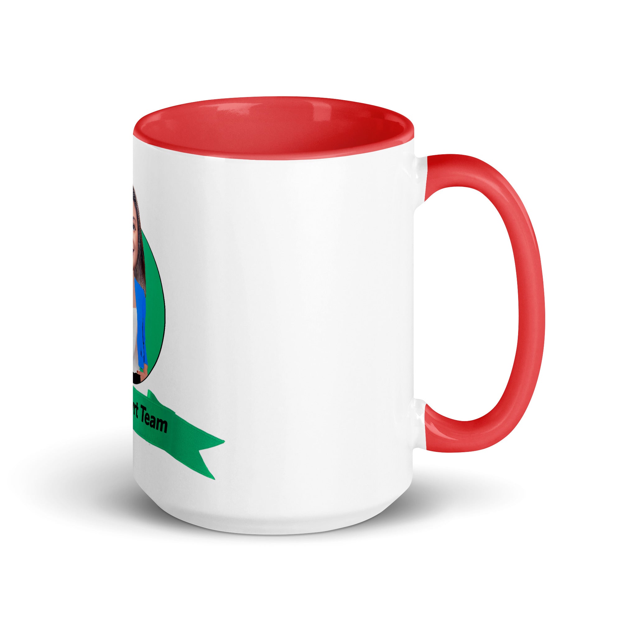 Ted Byrt Agency Mug with Color Inside- Regee