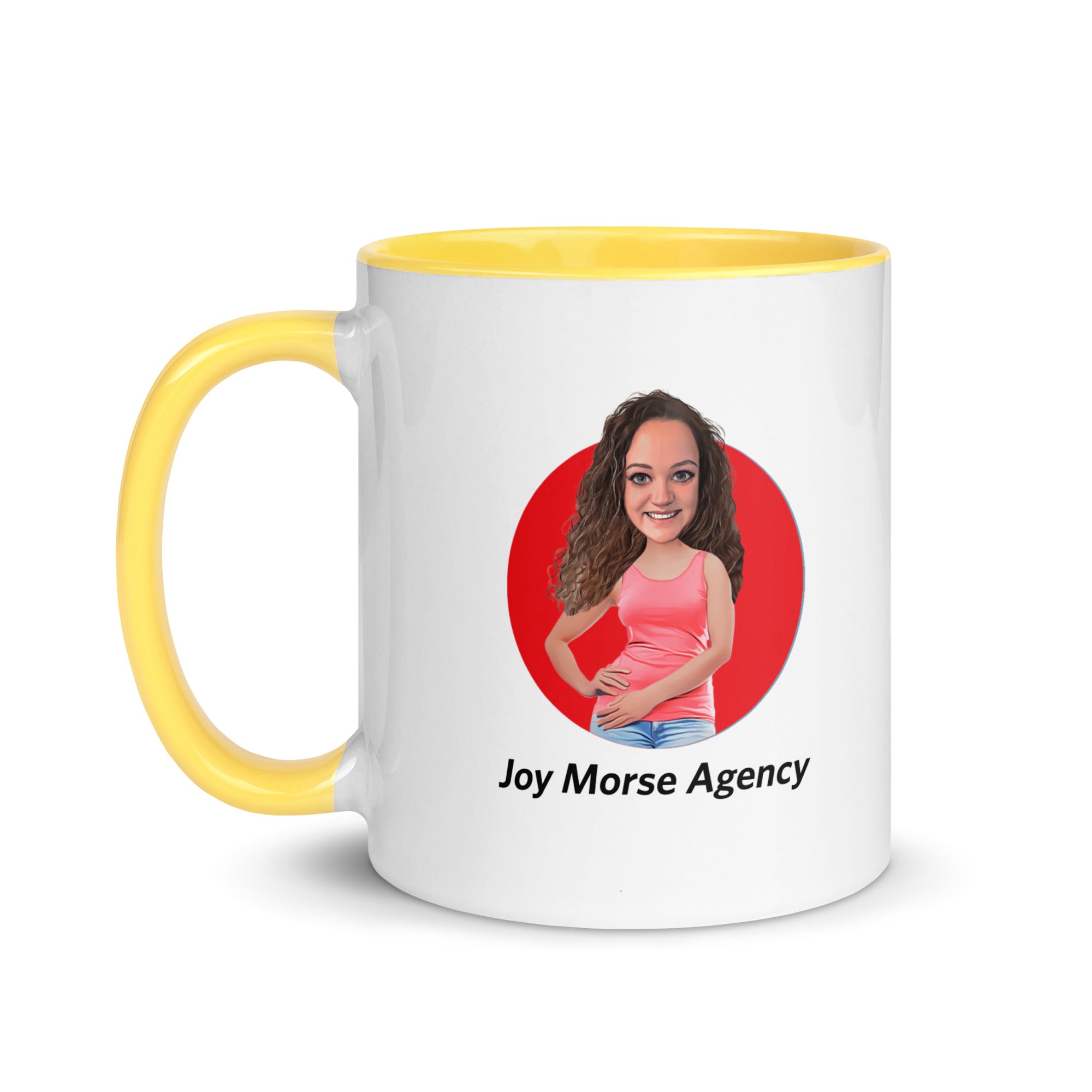 Joy Morse Agency Mug with Color Inside - Natalie