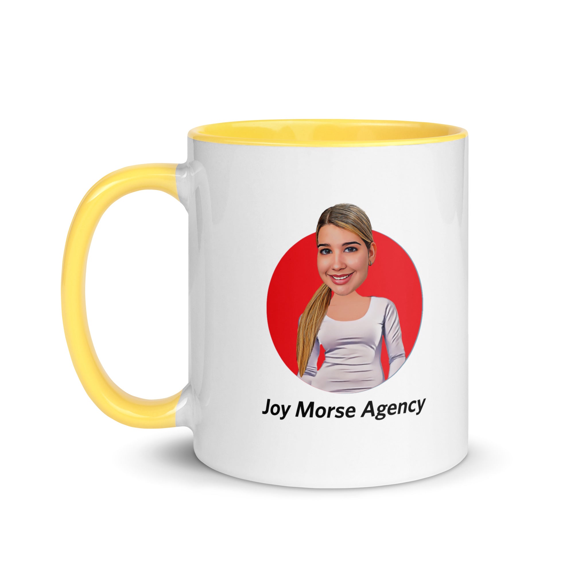 Joy Morse Agency Mug with Color Inside - Liayns