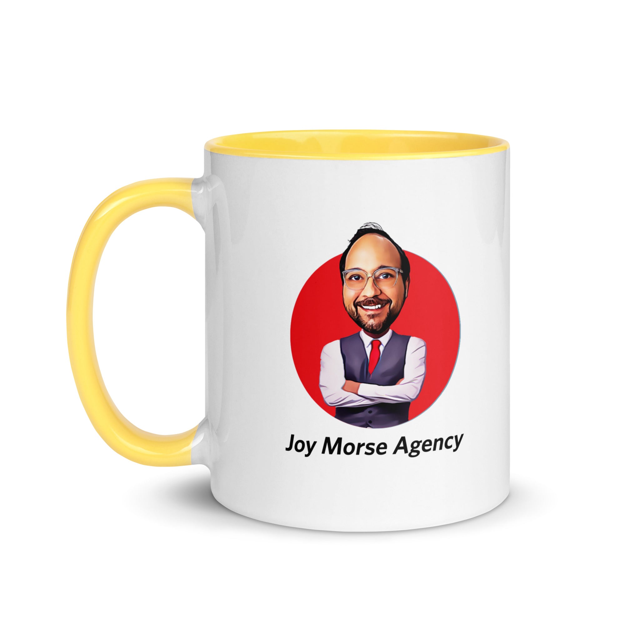 joy Morse Mug with Color Inside - Edwin