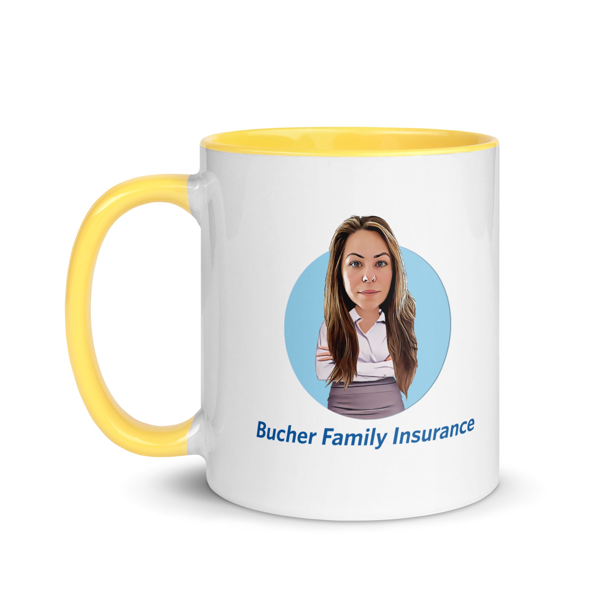 Ben Bucher Mug with Color Inside - Holly