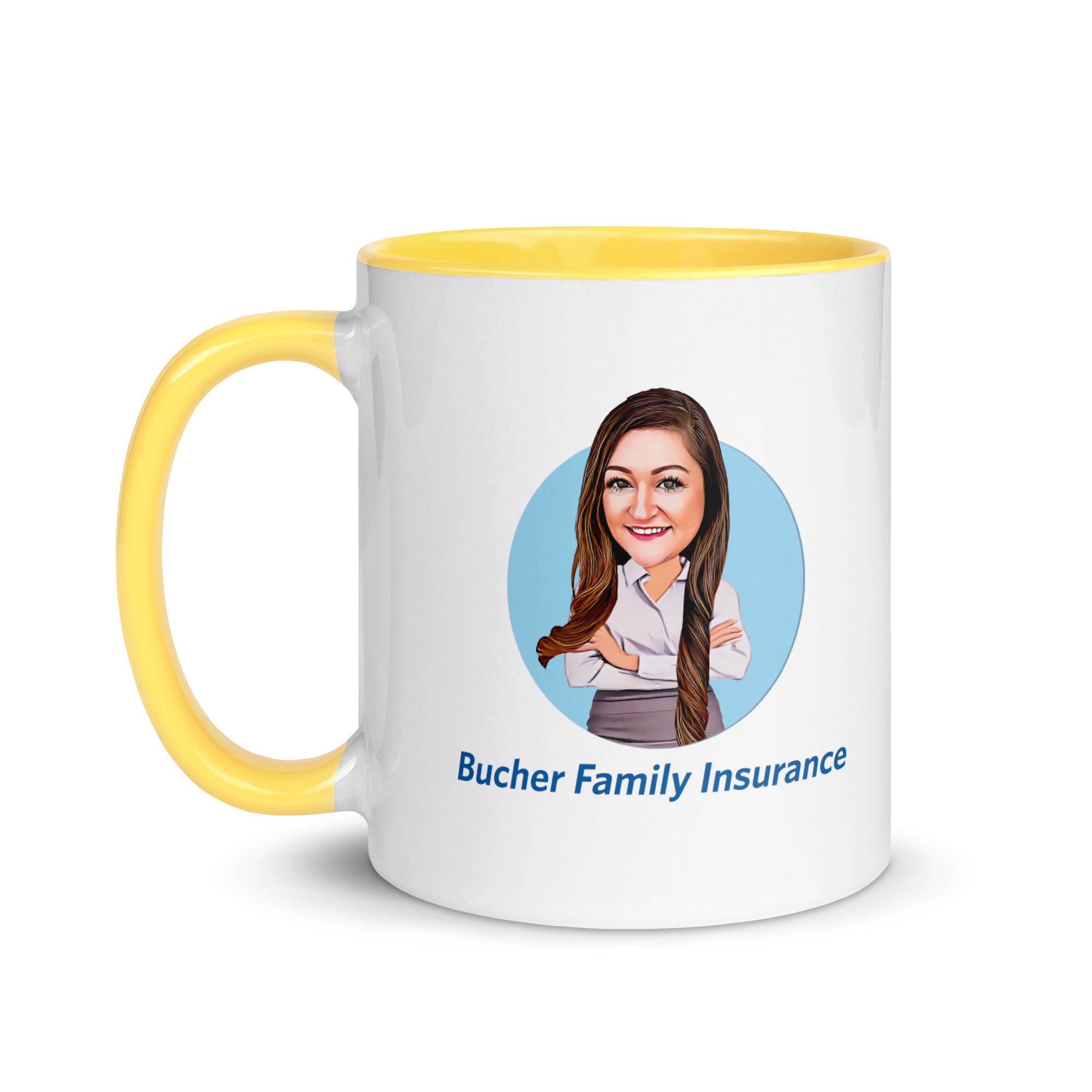 Ben Bucher Mug with Color Inside - Stephanie