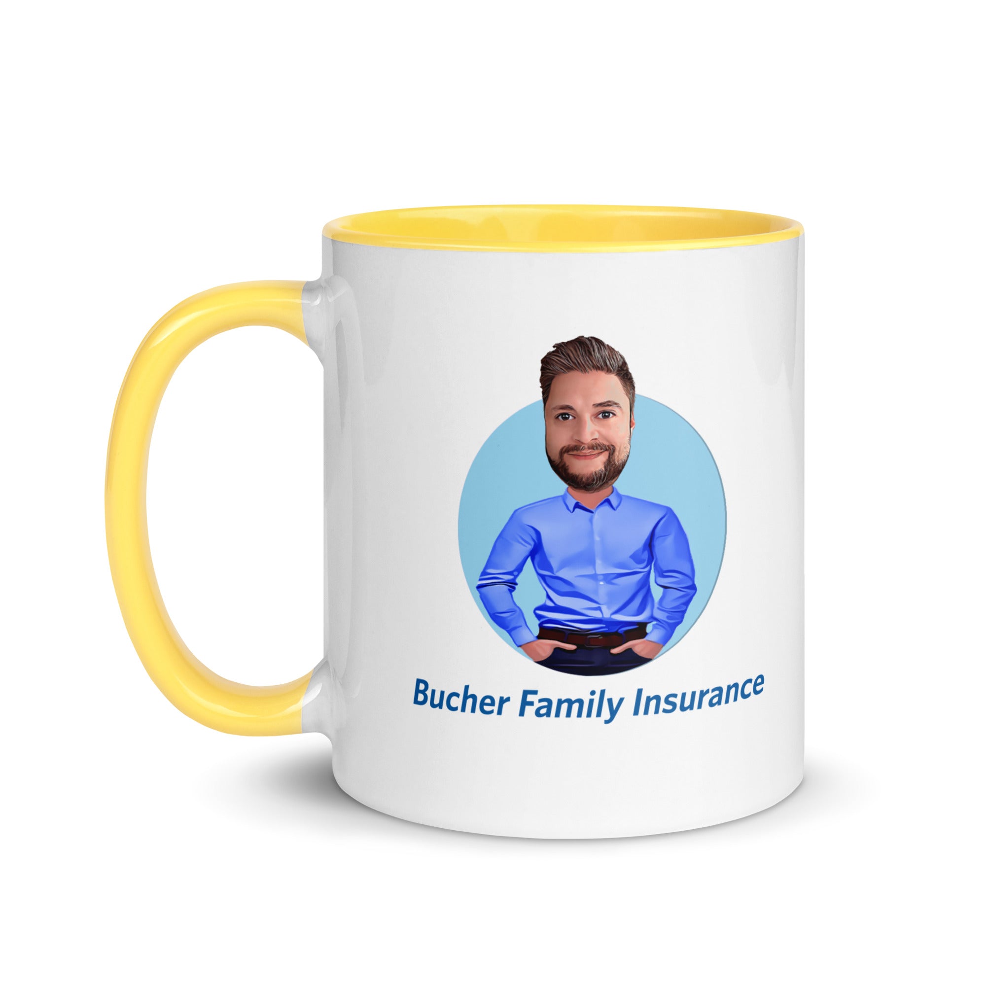 Ben Bucher Mug with Color Inside - Tony