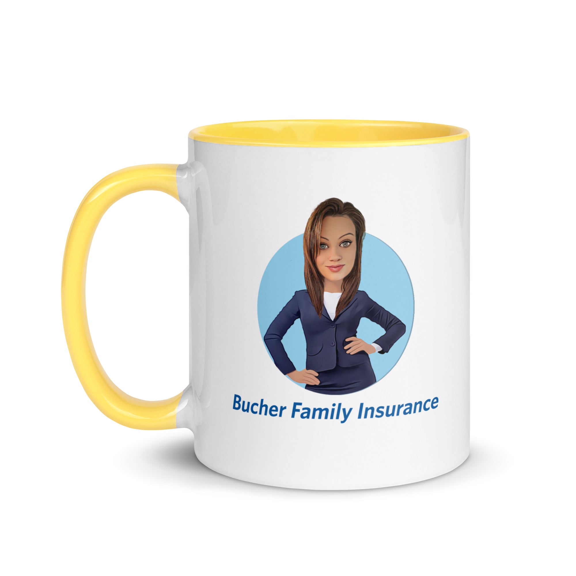 Ben Bucher Agency Mug with Color Inside - Crystle