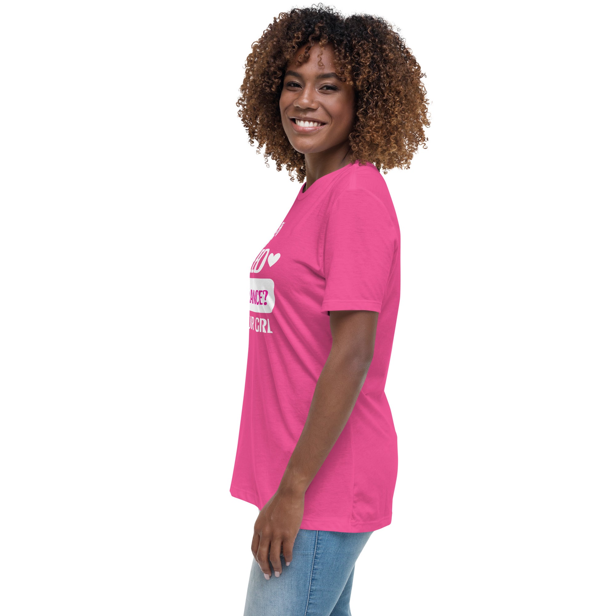 Insurance Agent Line Women's Relaxed T-Shirt - I'm your Girl