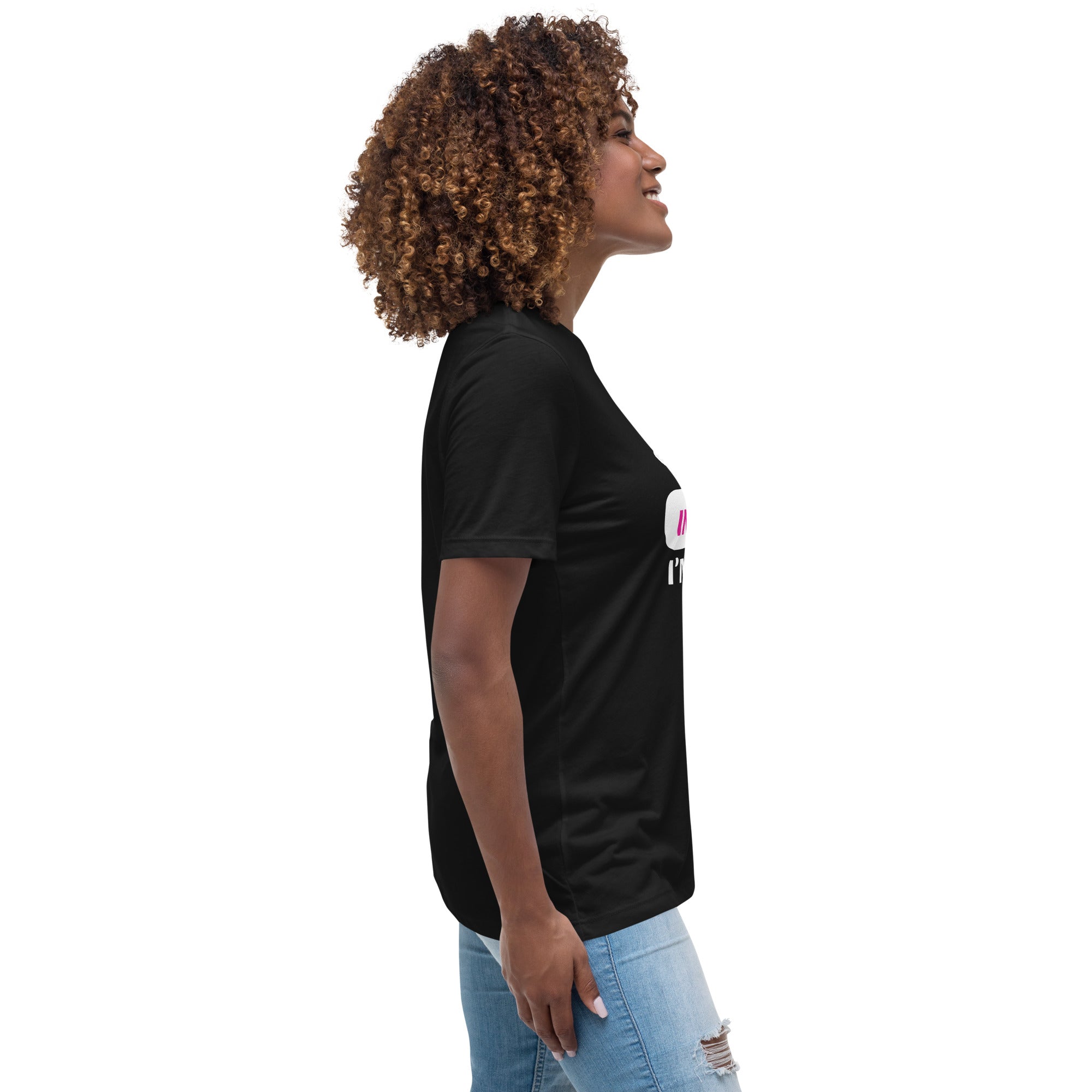 Insurance Agent Line Women's Relaxed T-Shirt - I'm your Girl