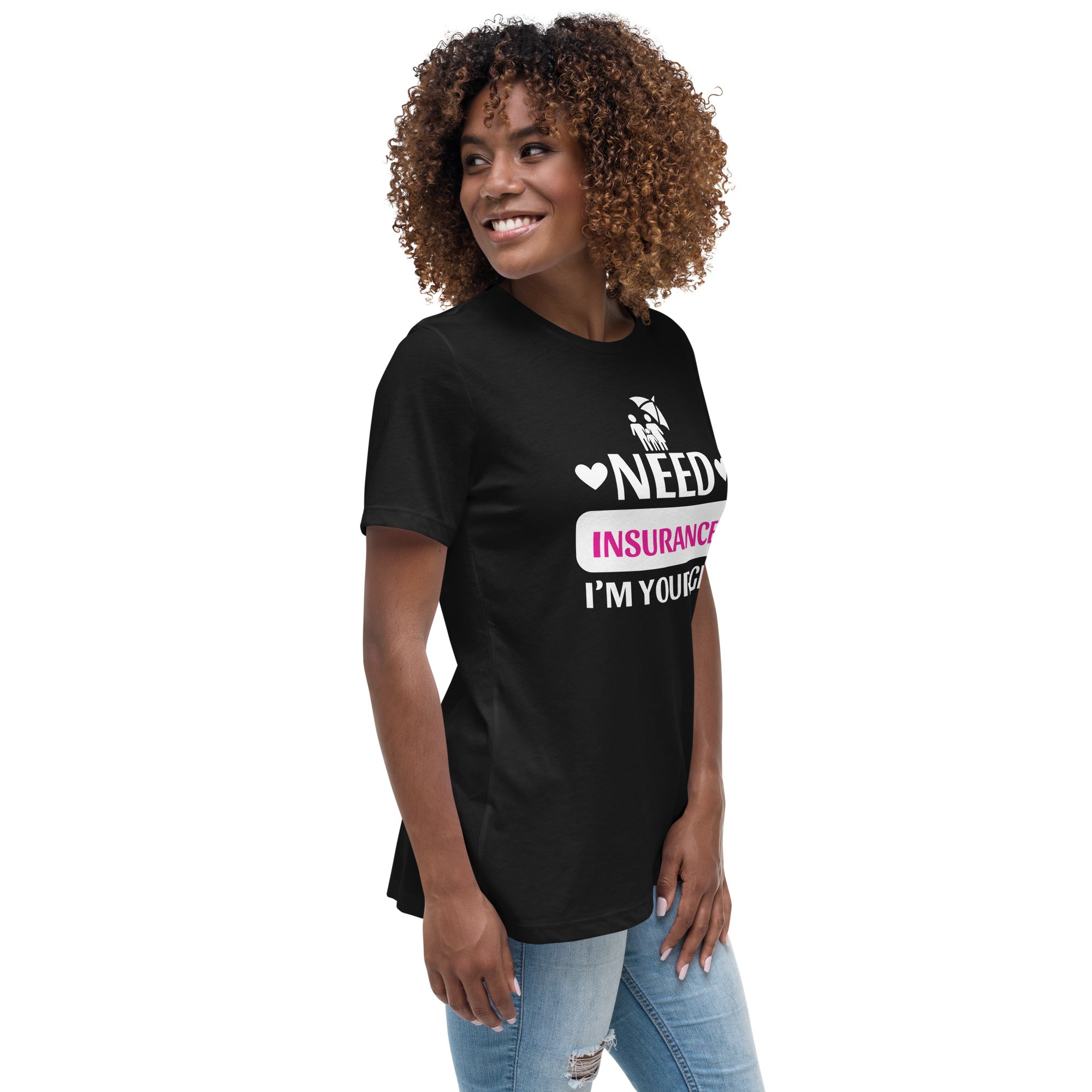 Insurance Agent Line Women's Relaxed T-Shirt - I'm your Girl