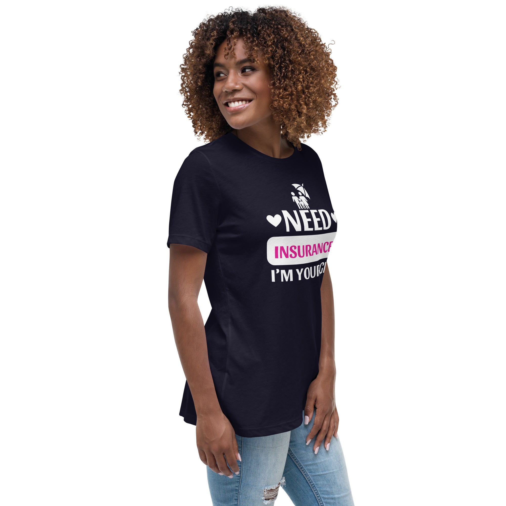 Insurance Agent Line Women's Relaxed T-Shirt - I'm your Girl